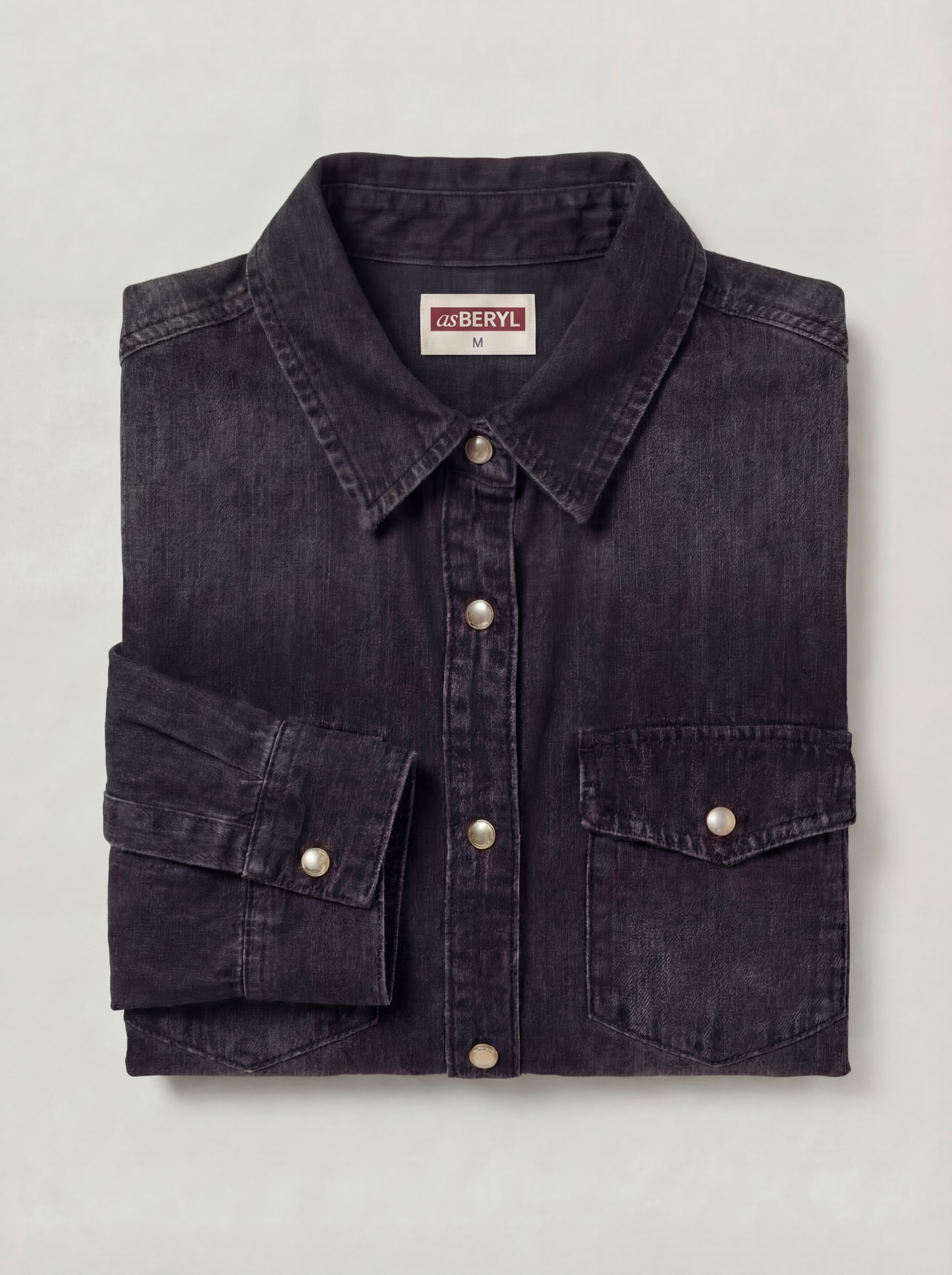 Black Denim Shirt Women | Premium Denim | asBERYL UAE