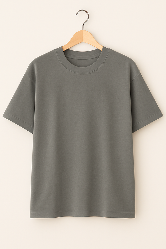 Oversized Drop Shoulder - Grey