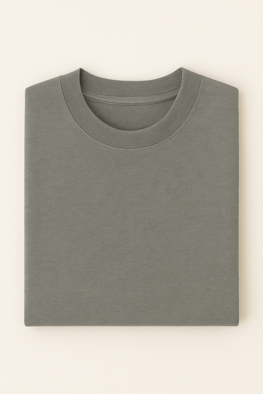 Oversized Drop Shoulder - Grey
