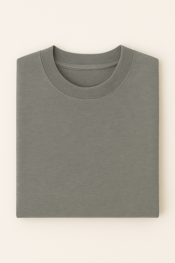 Oversized Drop Shoulder - Grey