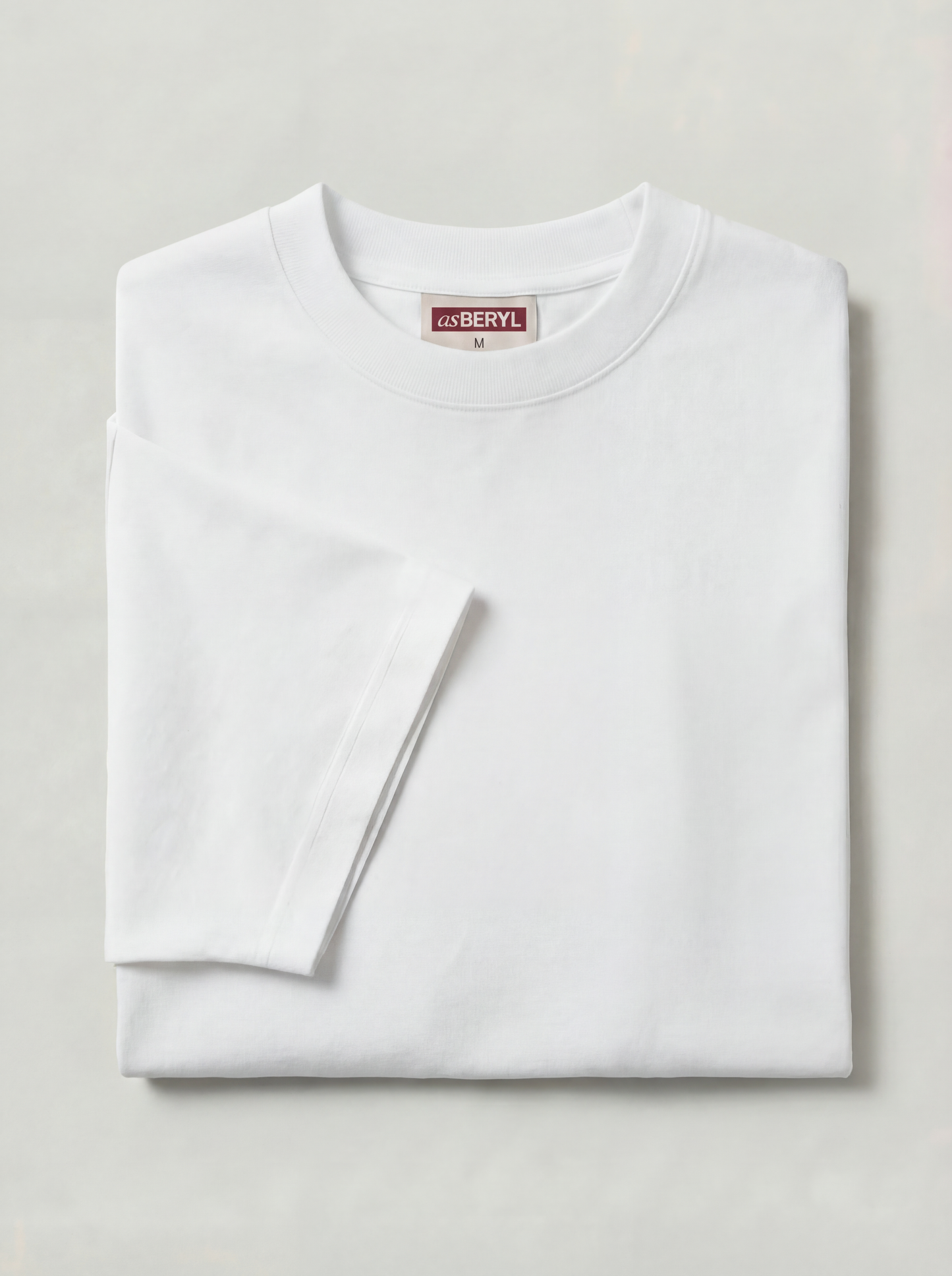 Oversized T-shirt | White | Unisex | asBERYL