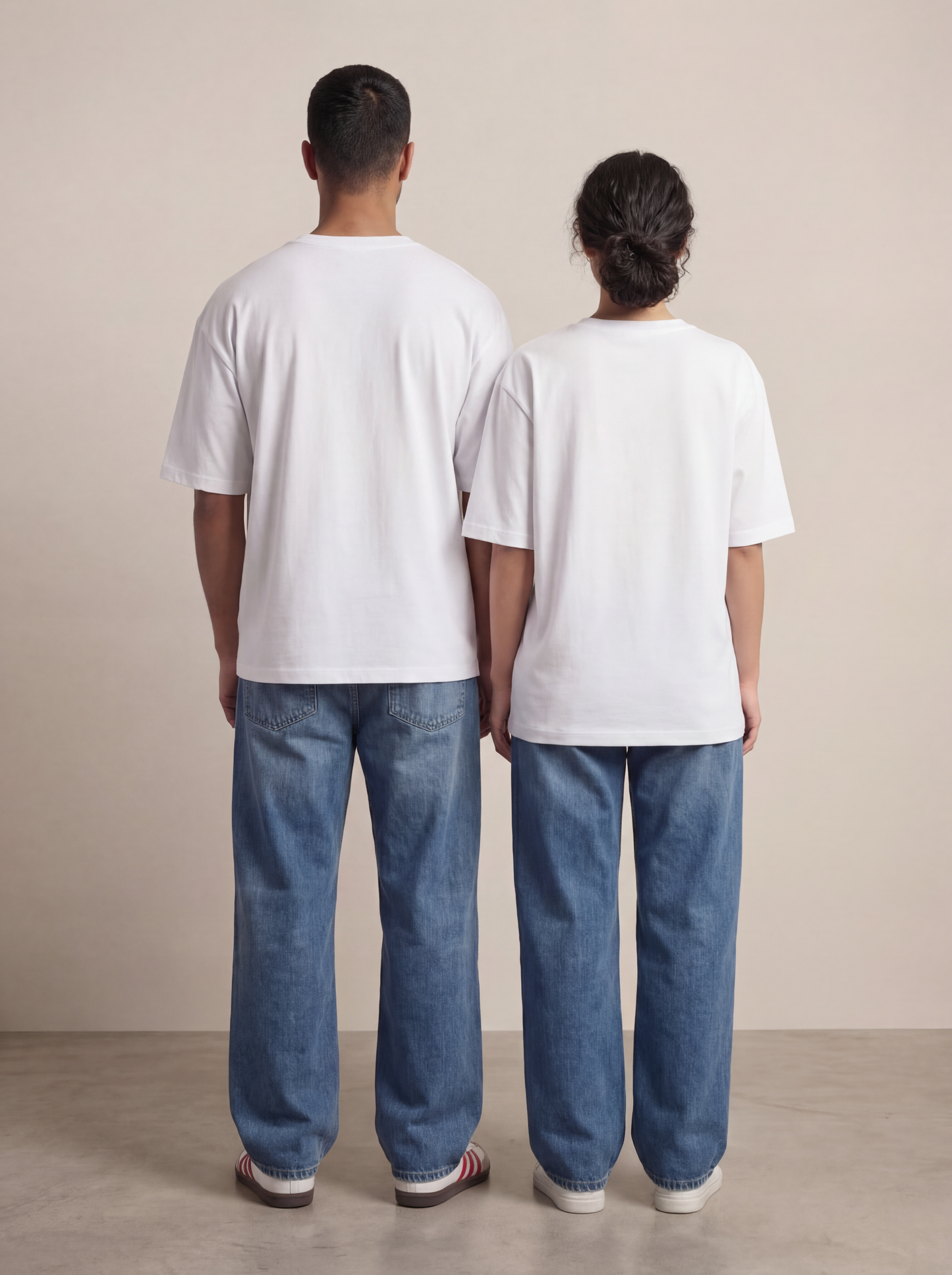 Oversized T-shirt | White | Unisex | asBERYL