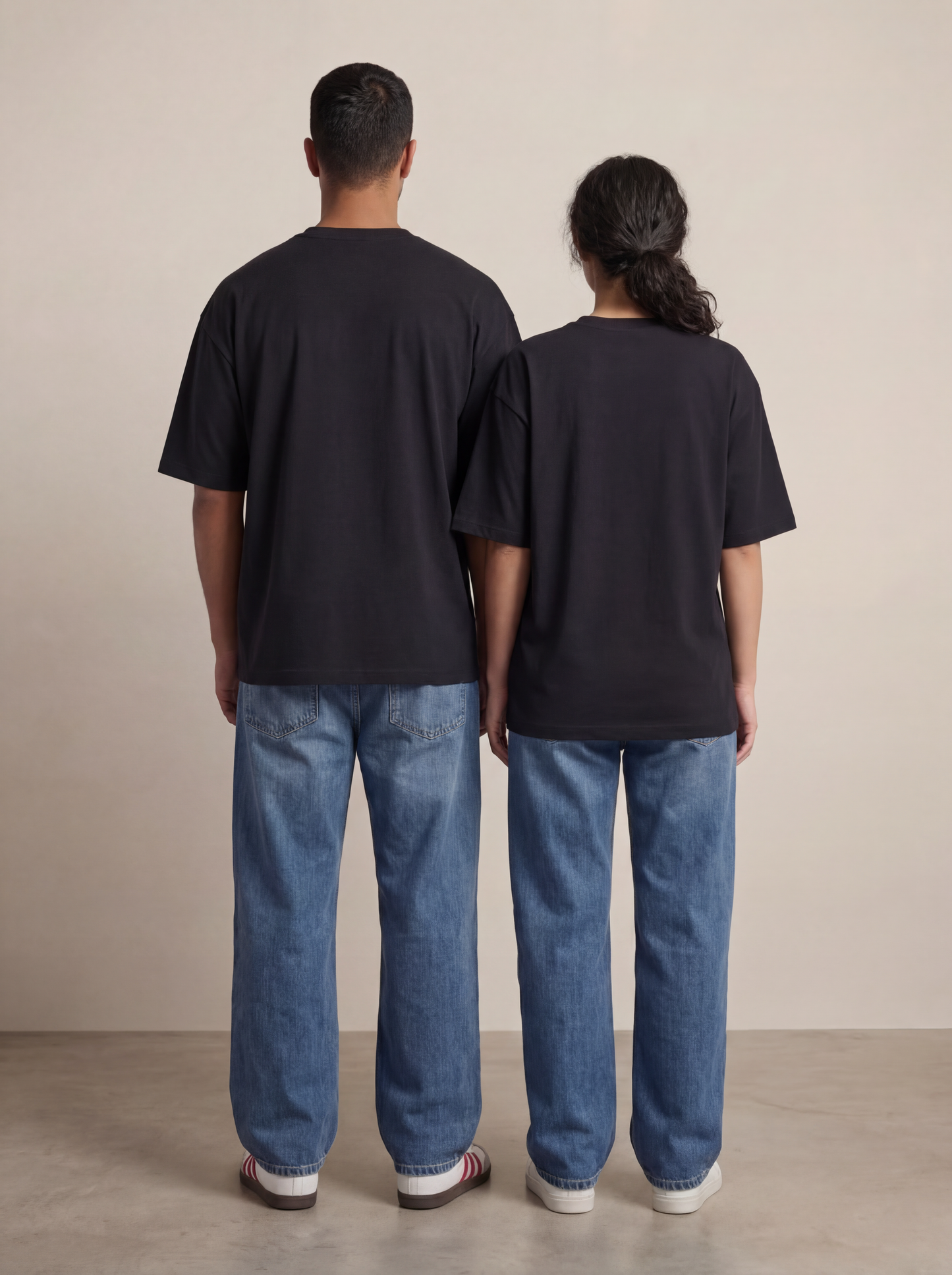 Oversized T-shirt | Black | Unisex | asBERYL