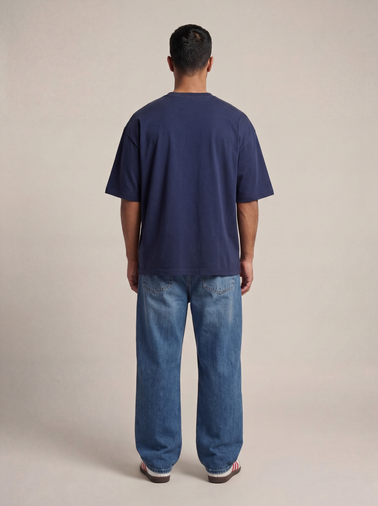 Oversized T-shirt | Navy Blue | Unisex | asBERYL