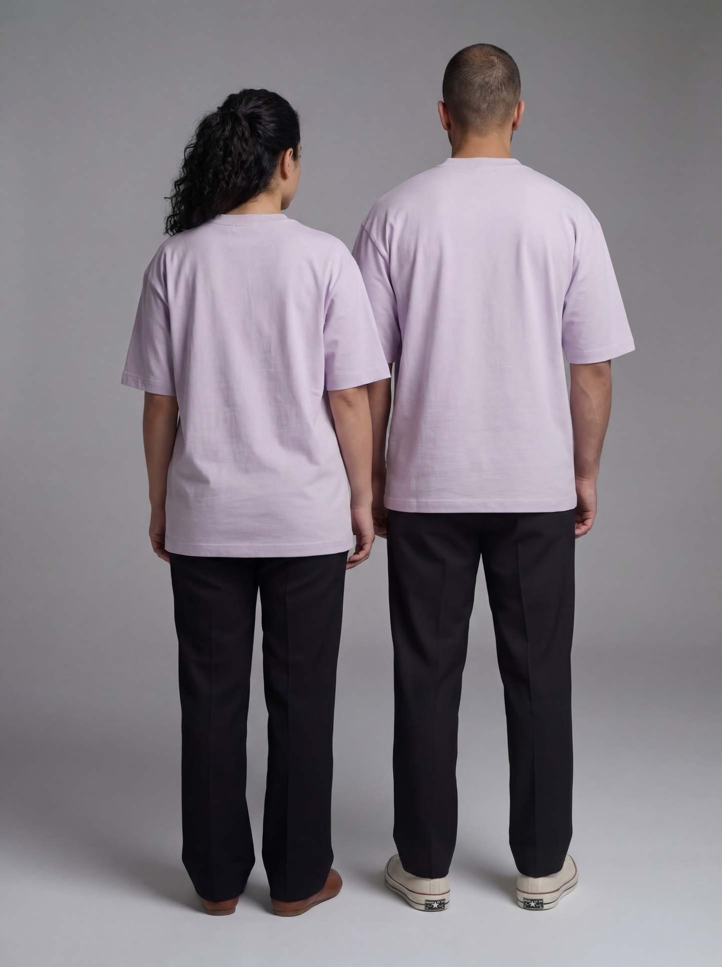 Premium Oversized 240gsm T-shirt | Light Lavender | Unisex | asBERYL