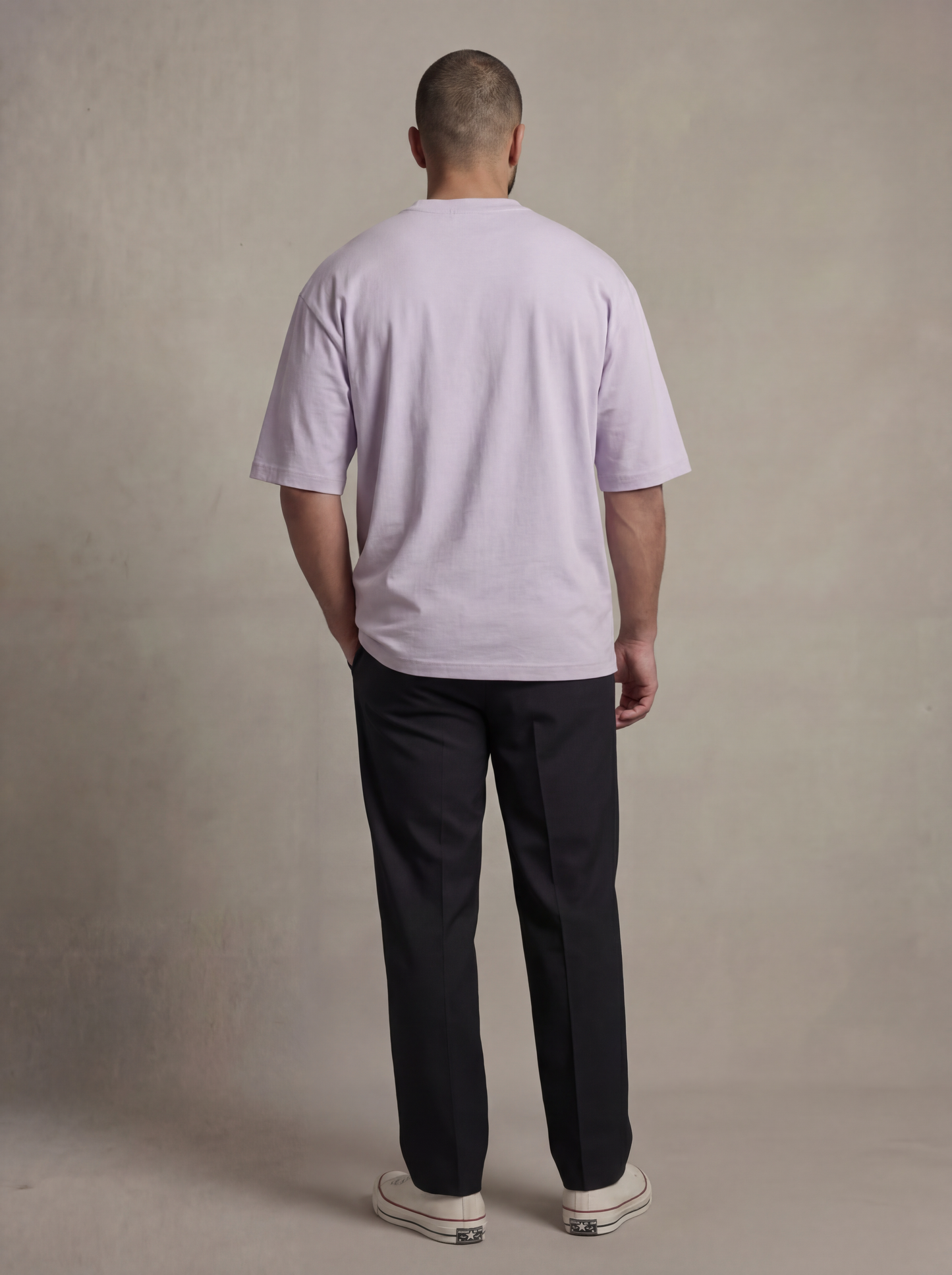 Premium Oversized 240gsm T-shirt | Light Lavender | Unisex | asBERYL