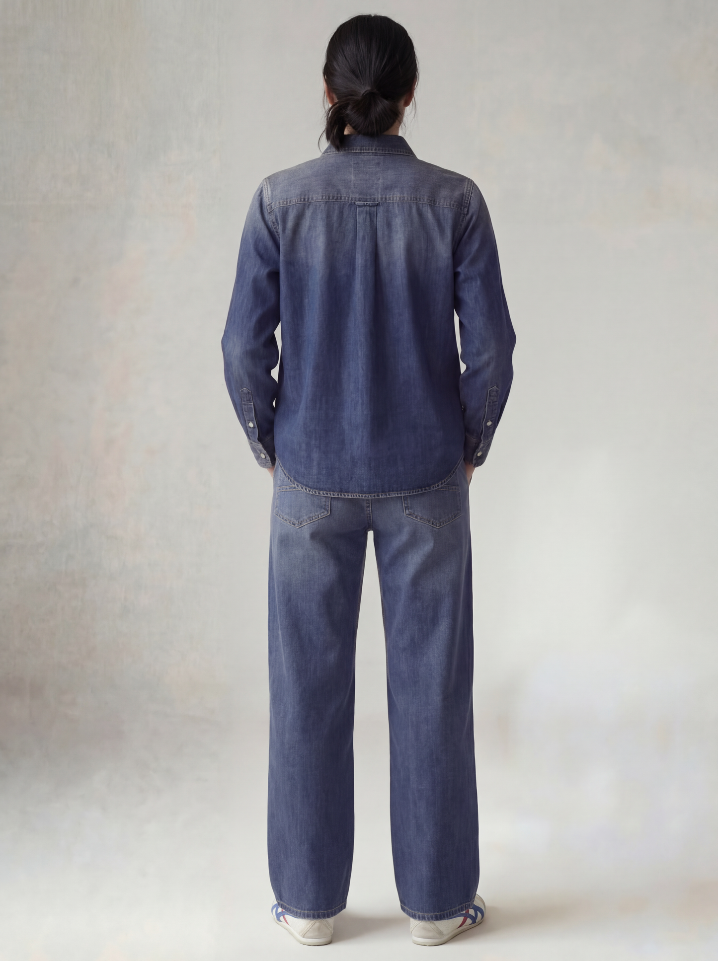 Blue Denim Shirt Women | Premium Denim | asBERYL UAE