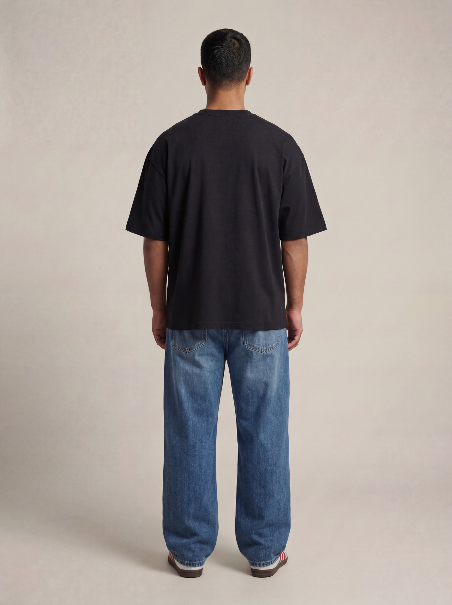 Oversized T-shirt | Black | Unisex | asBERYL