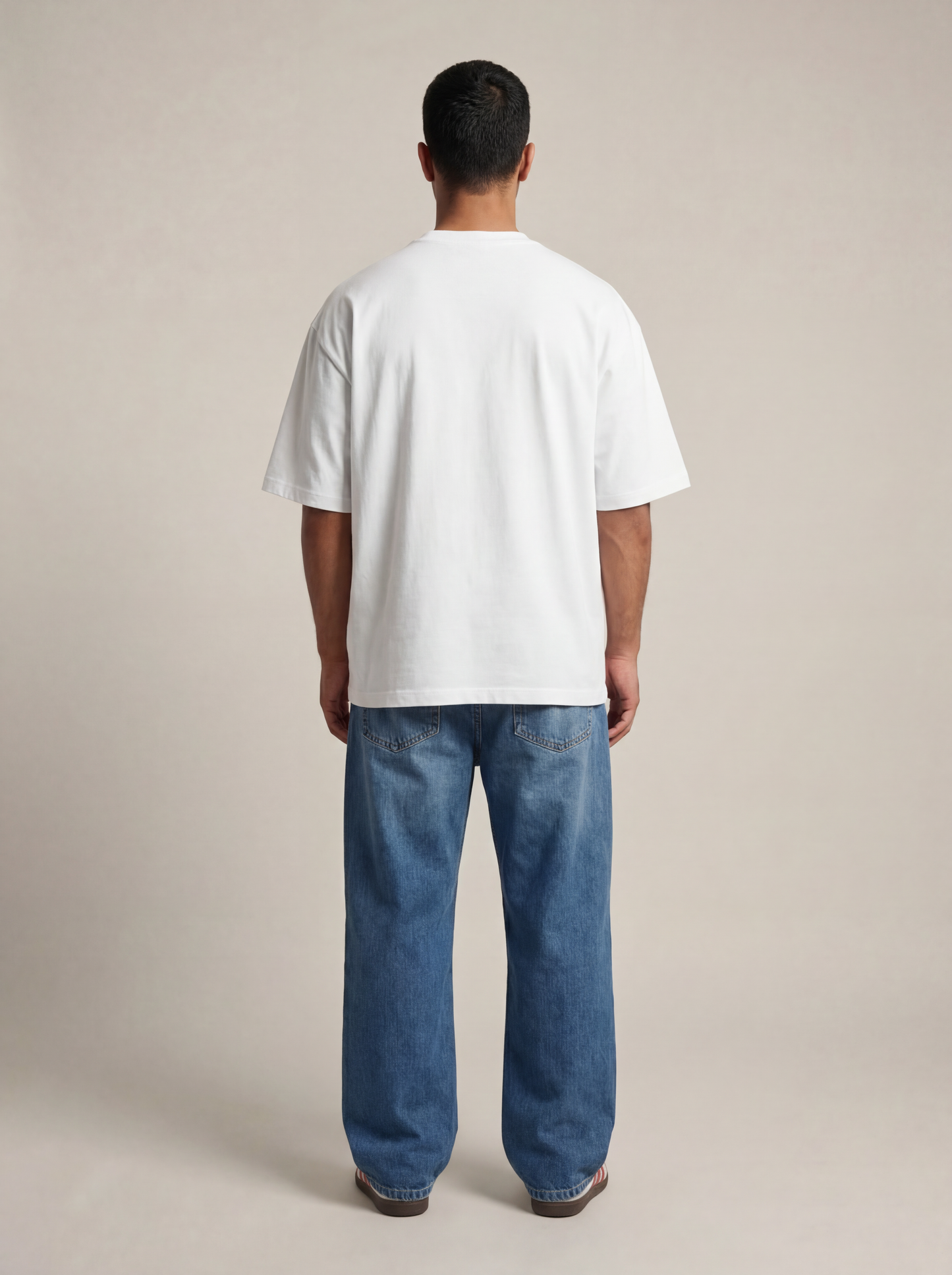 Oversized T-shirt | White | Unisex | asBERYL