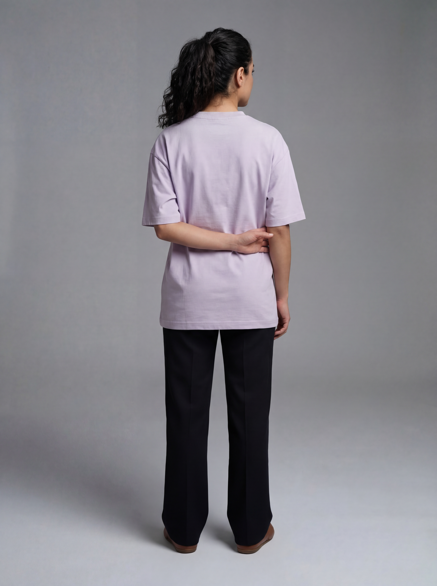 Premium Oversized 240gsm T-shirt | Light Lavender | Unisex | asBERYL
