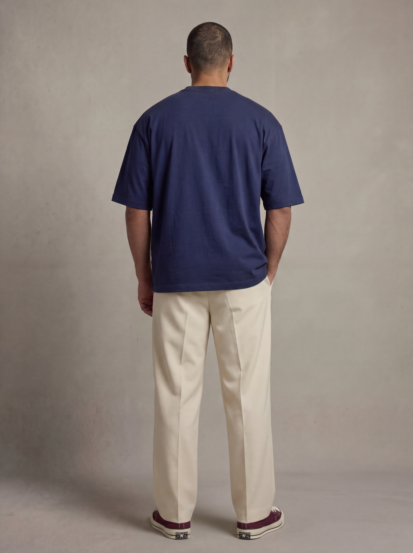 Premium Oversized 240gsm T-shirt | Navy Blue | Unisex | asBERYL