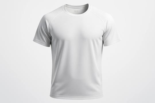 Performance Activewear – White Raglan Sleeves